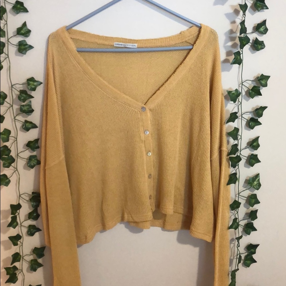 Long Sleeve Yellow shirt